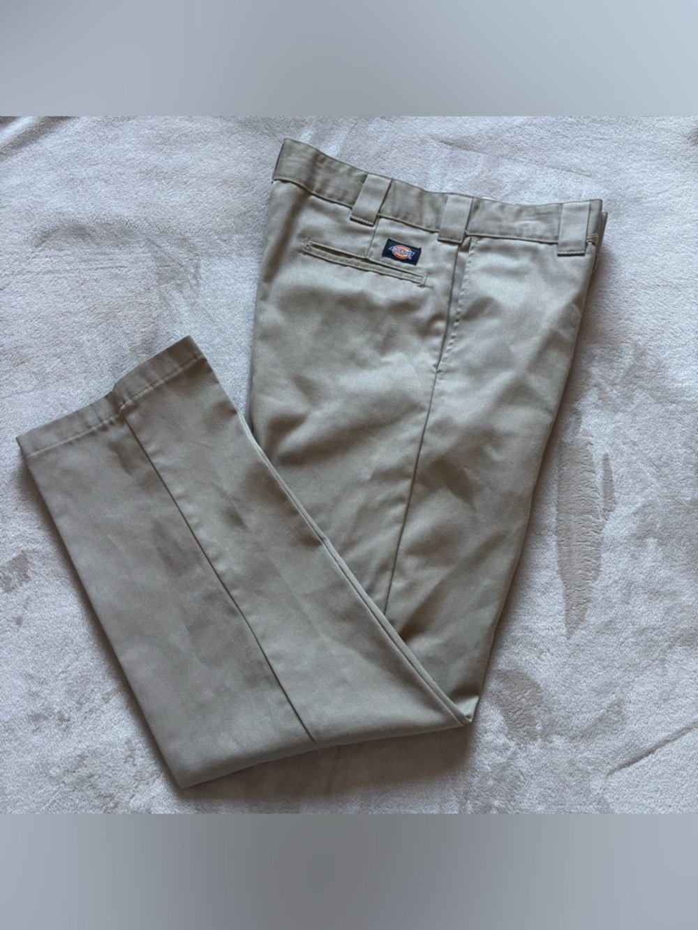 Dickies Men’s Tan Slim Straight-Leg Size 34X32